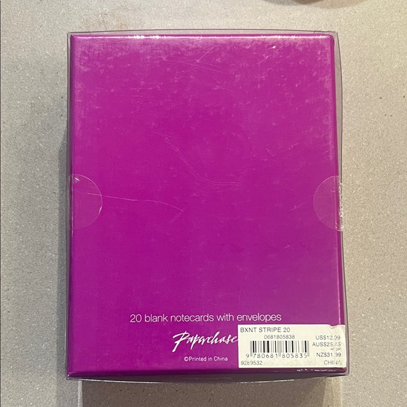 Vintage Blank Thank You cards by Paperchase - Picture 4 of 5